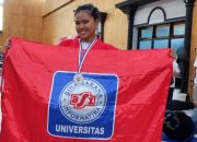 Buat Universitas BSI Jumawa, Mahasiswi Sumbangkan Medali di Kejuaraan Sambo
