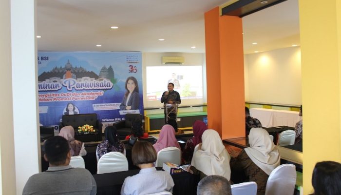 Sarasehan Pariwisata Universitas BSI Ungkap Pentingnya Kolaborasi Akademisi dengan Dunia Industri Pariwisata