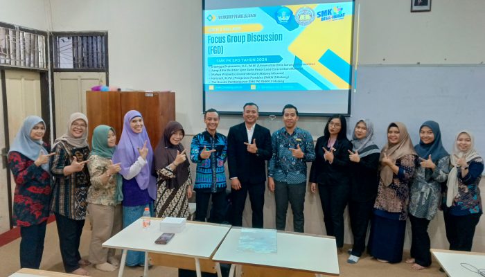 Universitas BSI dan Hotel Ijens Suites Gelar FGD di SMKN 3 Malang dalam Rangka Penguatan Program SMK PK