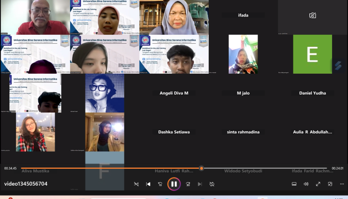 Prodi Perhotelan UBSI Kampus Yogyakarta Selenggarakan Sosialisasi On The Job Training  ke Luar Negeri
