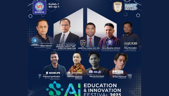 Kolaborasi Pakar Warnai Festival Edukasi & Inovasi AI 2025