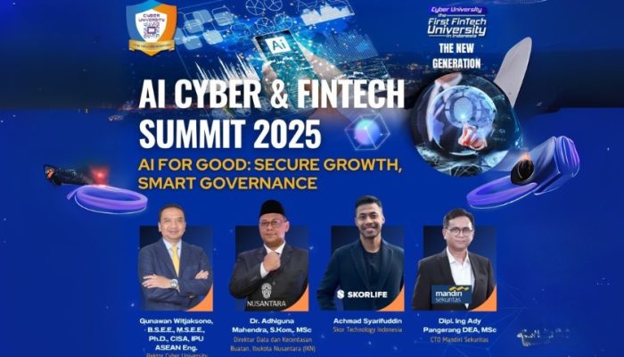 Cyber University Hadirkan AI Cyber & Fintech Summit 2025