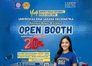 Jangan Lewatkan! Daftar Langsung di Booth UBSI Tip Top Bogor, Ada Potongan Biaya Kuliah