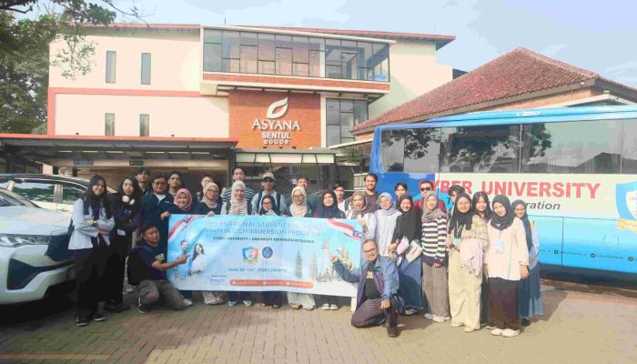 Mahasiswa Cyber University dan UTP Malaysia Jalani Program Fintech Immersion
