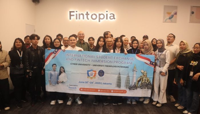Mahasiswa Malaysia dan Indonesia Eksplor Dunia Fintech di Fintopia Bersama Cyber University