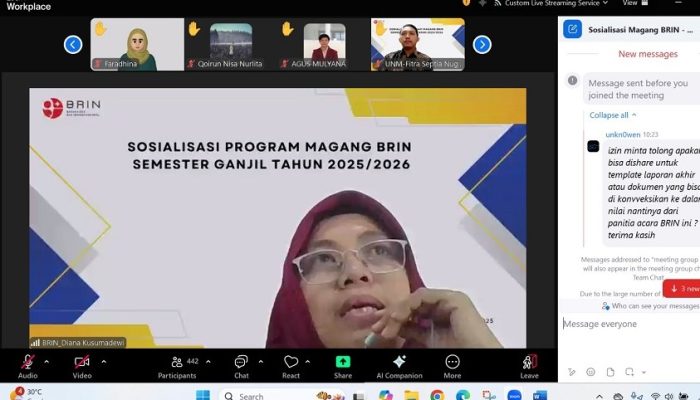Mahasiswa UNM Siap Jadi Inovator Muda: Magang BRIN dan Program IEP 3+1 Jadi Langkah Nyata