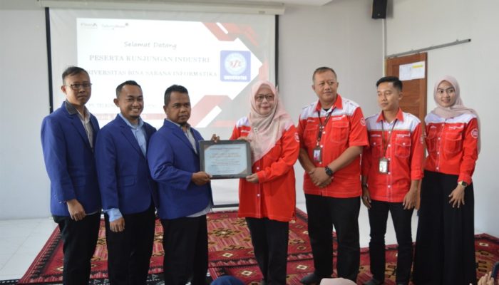 Melek Industri, Mahasiswa Teknologi Komputer UBSI Kampus Tegal Belajar Langsung di PT Telkom Akses Semarang