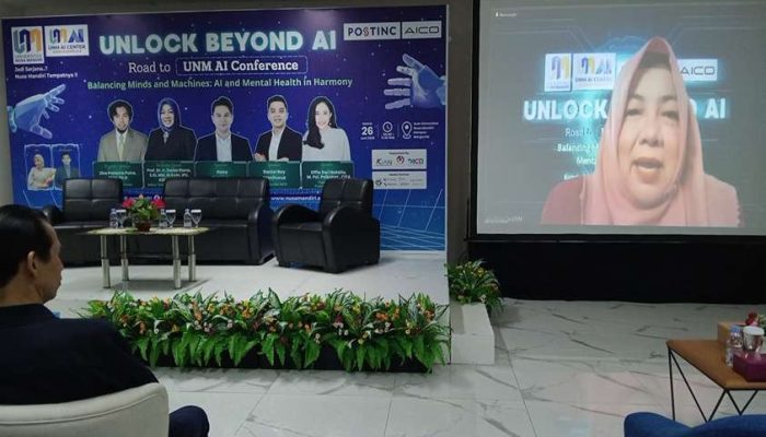 UNM Road To AI Conference: UNM AI Center Jawab Tantangan Etika dan Empati Kesehatan Mental di Era AI