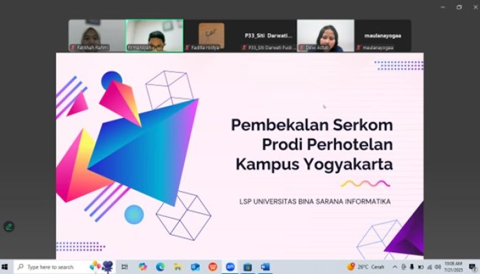 Sosialisasi Penggunaan Aplikasi Ujian Komepetensi Universitas BSI Yogyakarta: Meningkatkan Kompetensi Kreativitas dan Profesionalisme untuk Menghadapi Dunia Kerja