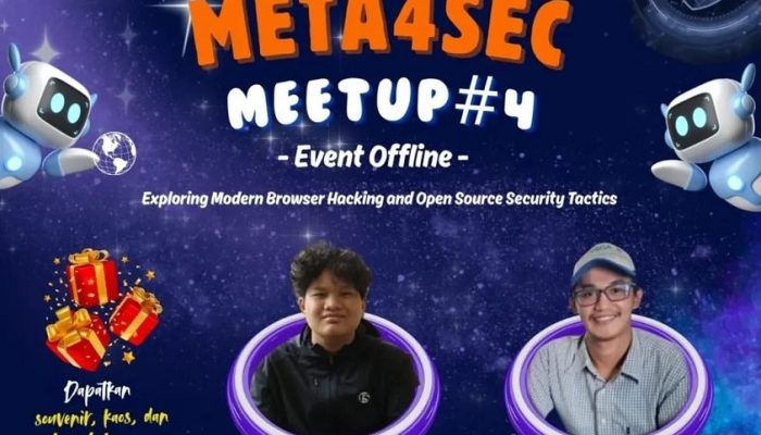 Bug Bounty Hunter Muda UNM Jadi Bintang di META4SEC Meetup #4!