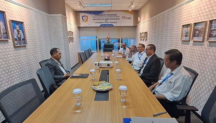 Cyber University dan Privela Evaluasi Kolaborasi Strategis, Perkuat Model Magang Digital dan Sinergi Industri