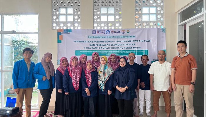 Lewat Hibah BIMA 2025, Dosen UBSI Dorong Digitalisasi Bank Sampah di Ciherang