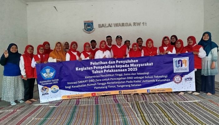 UNM Bekali Kader Jumantik Pamulang Teknologi Anti DBD