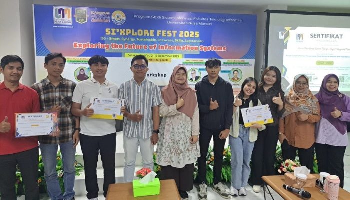 Mahasiswa Sistem Informasi UNM Pamerkan Inovasi Digital Terbaik di Innovation Showcase 2025