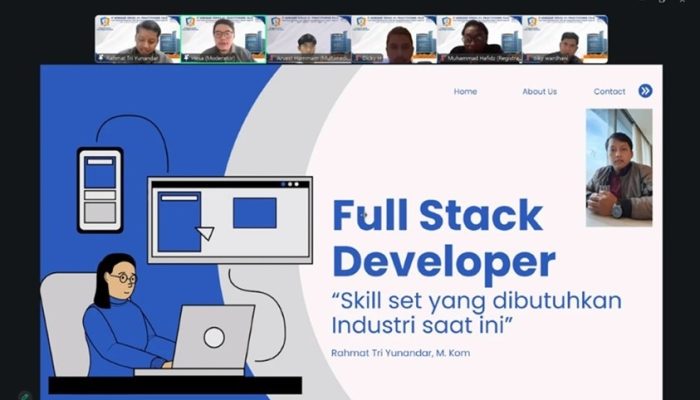 Kupas Tuntas Full-Stack Developer: Cyber University Wadahi Kebutuhan Industri IT Lewat Webinar Interaktif!