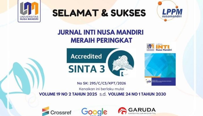 UNM Kian Kuat di Riset, Jurnal INTI Resmi Berperingkat SINTA 3