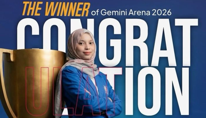 Google Gemini Arena 2026, Ajang AI Global yang Mengantarkan Mahasiswa UBSI Kampus Purwokerto Jadi Juara