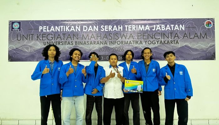 MAPALA UBSI Yogyakarta Suskes Gelar Pelantikan dan Serahterima Jabatan Periode 2026