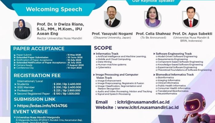 Deadline Diperpanjang! ICITRI 2026 UNM Tantang Peneliti AI Dunia Submit Paper Sekarang