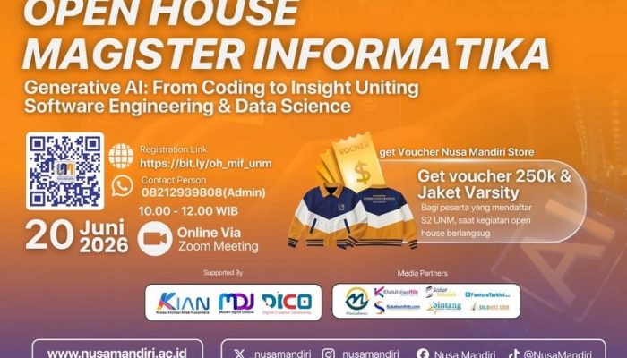 AI Makin Canggih, Siapkah SDM Indonesia? UNM Akan Gelar Open House Magister Informatika