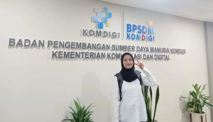 Magang di Komdigi Sebelum Lulus, Mahasiswi UNM Buktikan Talenta Sains Data Siap Kerja