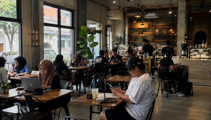 Tak Hanya Tempat Ngopi, Kafe di Jogja Kini Jadi Ruang Berkarya dan Bersosialisasi
