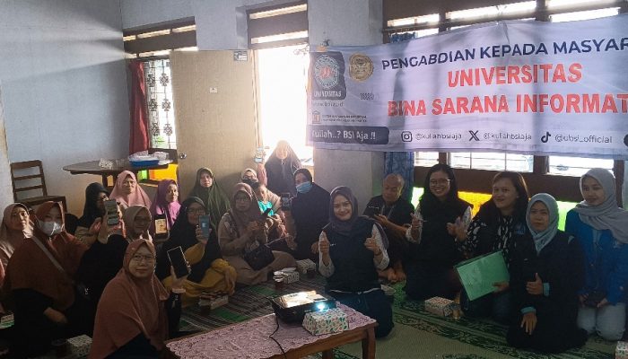 Tim Dosen Ubsi Yogyakarta Latih Pelaku Umkm Wangen Manfaatkan Ai Untuk Digital Marketing