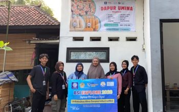 BSI Explore Desa baran Dorong Digitalisasi UMKM Desa Baran melalui Banner, Konten Promosi, dan QRIS