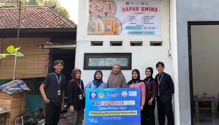 BSI Explore Desa baran Dorong Digitalisasi UMKM Desa Baran melalui Banner, Konten Promosi, dan QRIS