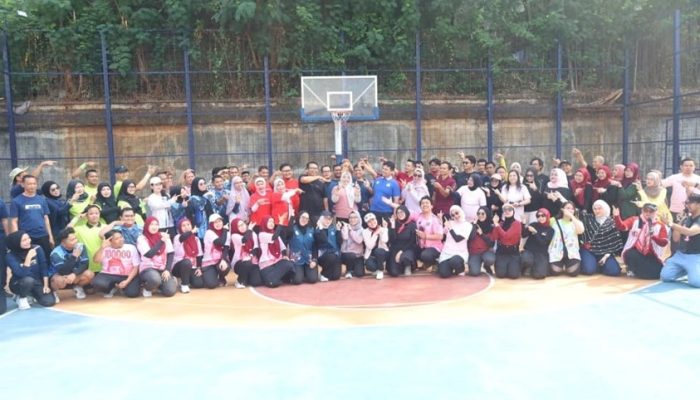 UNM Sambut LLDIKTI Wilayah III Jakarta, Semarak Kemerdekaan Lewat Lomba Voli