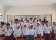 Mahasiswa BSI Explore Kenalkan Dasar Komputer kepada Siswa SD Negeri 1 Tawangrejo