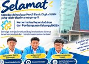 Tiga Mahasiswa Prodi Bisnis Digital UNM Lolos Magang di Kemendukbangga BKKBN Pusat