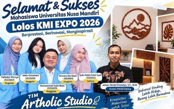 Tim Mahasiswa Prodi Bisnis Digital UNM Lolos KMI Expo XVII 2026 Lewat Inovasi ARTHOLIC STUDIO