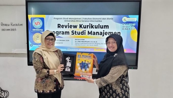 Prodi Manajemen UBSI Perkuat Kesiapan Lulusan Hadapi Dunia Kerja