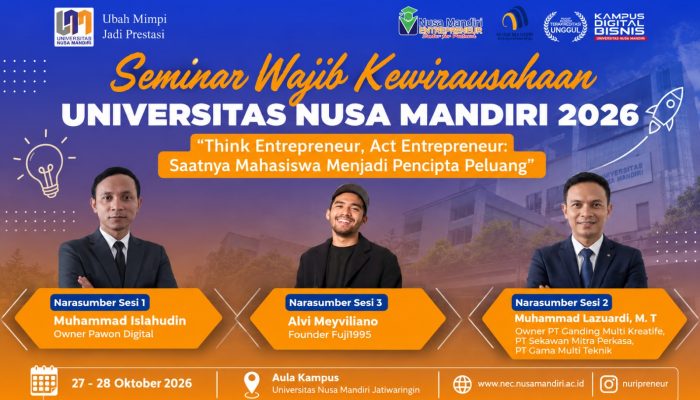UNM Akan Gelar Seminar Kewirausahaan 2026, Dorong Mahasiswa Ciptakan Peluang Bisnis Digital
