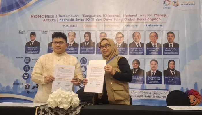 UNM dan PWU Filipina Jalin Kerja Sama Internasional di Kongres AFEBSI